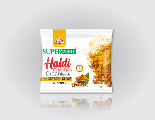 Super White Haldi Chandan Bleach (Sachet)