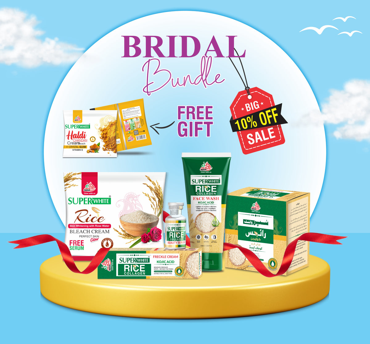 Super White Bridal Bundle