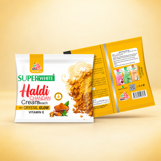Super White  Haldi Chandan Bleach (Sachet)