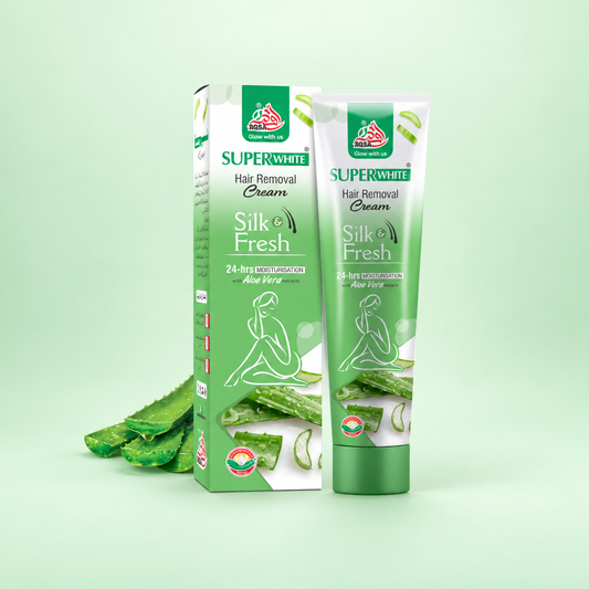 Super White  Aloe Vera HRC Tube (120g)