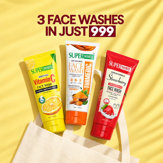 Super White Face 3 Washes – Just Rs. 1,000