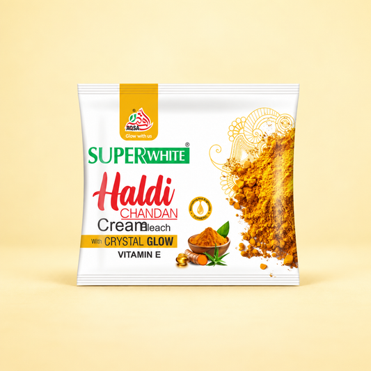 Super White  Haldi Chandan Bleach (Sachet)