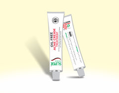 Super White Oil-Free Acne Cream Tube
