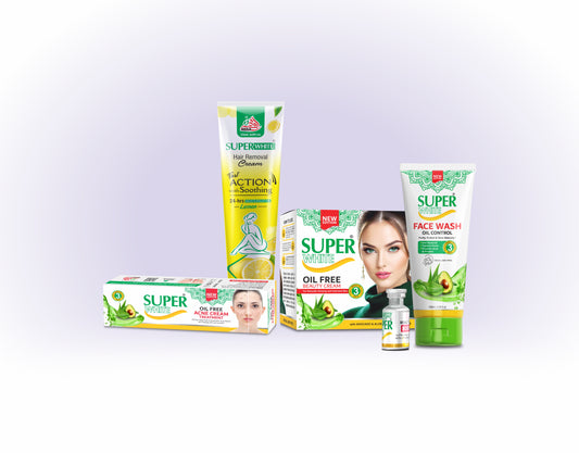 Super White Oil-Free Care Bundle