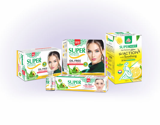 Super White Oil-Free Glow Bundle