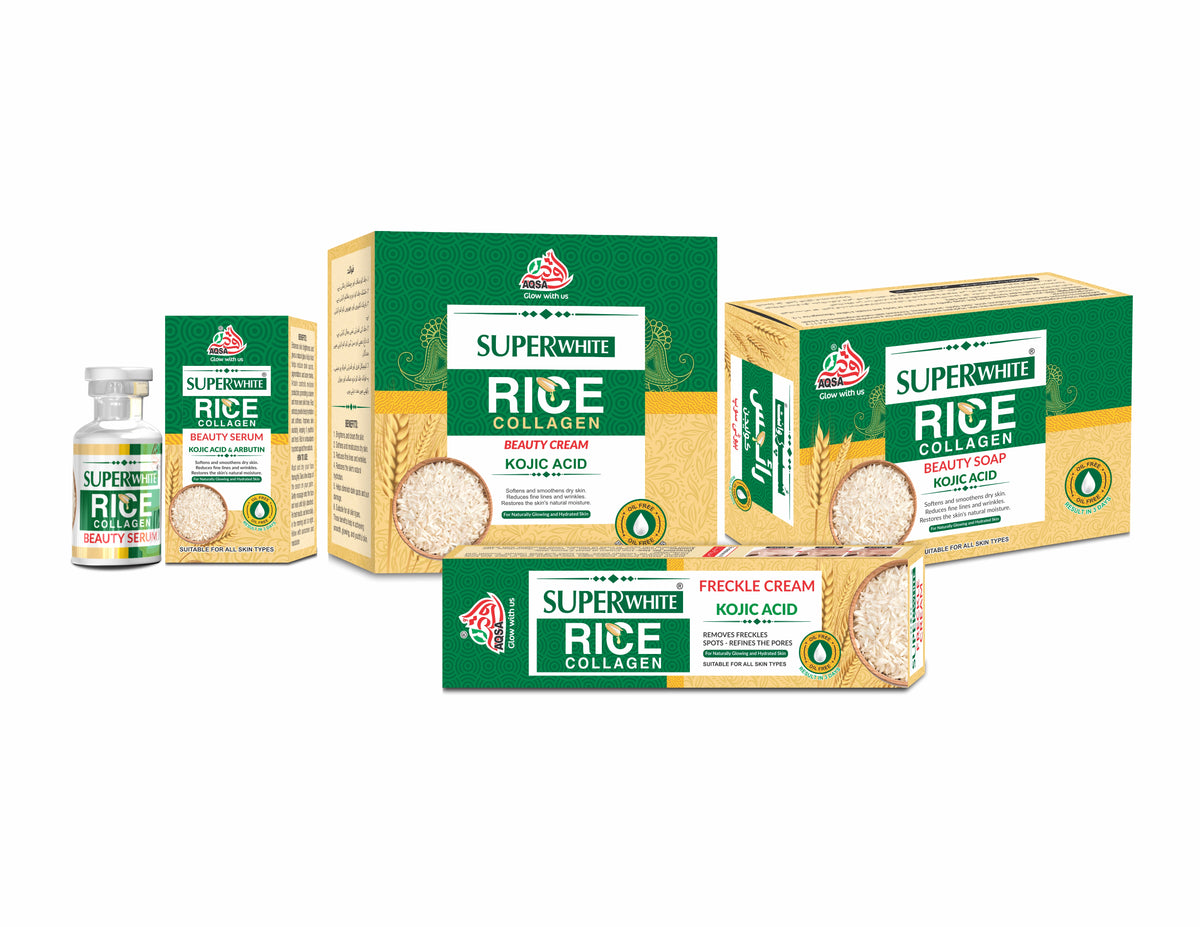 Super White Rice Extract Facial Kit