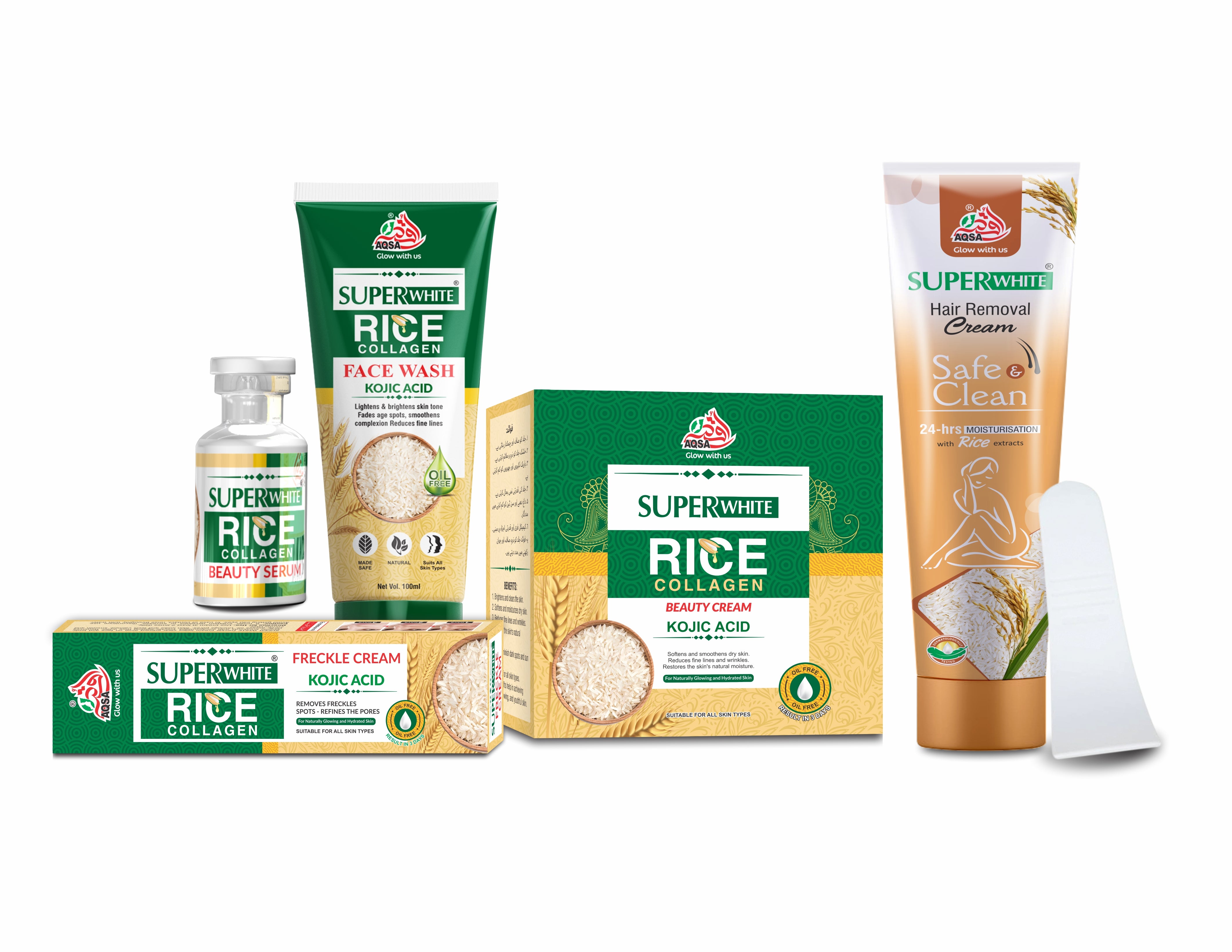 Super White Rice Glow Bundle