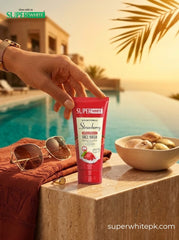 SuperWhite Strawberry Brightening Face Wash for Glowing Skin