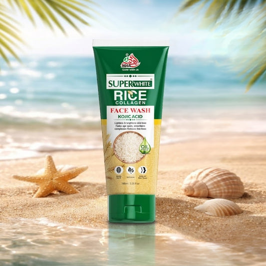 Super White Rice Face Wash – Best Face Wash Pakistan for Fresh & Glowing Skin
